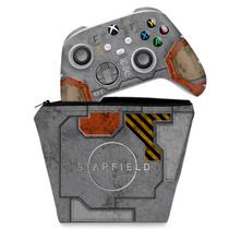 Capa Case e Skin Compatível Xbox Series S X Controle - Starfield