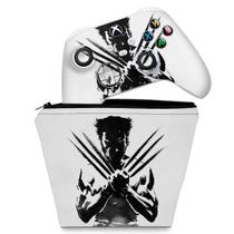 Capa Case e Skin Compatível Xbox Series S X Controle - Wolverine X-men