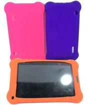 Capa Case Emborrachada Tablet 7 Polegadas M7s Go M7s Lite + Película de Vidro - Anti Queda