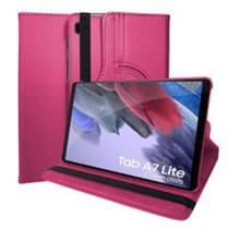 Capa Case Executiva Giratória Tablet Galaxy A7 Lite T220 T225 8.7 polegadas - Pink