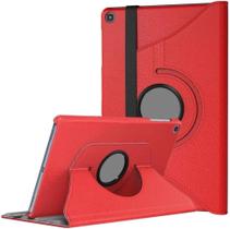 Capa Case Executiva Tablet Tab A7 10.4 (2020) T500 T505 Vermelho + Caneta touch - LXL