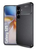 Capa Case Fibra Carbono Anti Impacto Para Galaxy S25 Normal