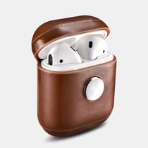 Capa Case Fone Compatível Airpods Luxo Protetora Spinner Cour o Icarer Marrom Capa Case Fone Compatível Airpods Luxo Protetora Spinner Cour o Icarer Marrom
