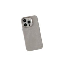 Capa Case Genérica para iPhone Estilo Jeans Cinza Magsafe Capa Case Genérica para iPhone Estilo Jeans Cinza Magsafe