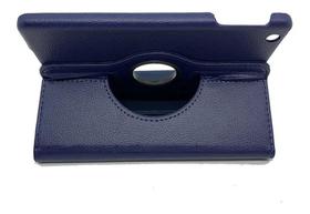 Capa Case Giratória Ipad Mini 1 2 3 Azul marinho
