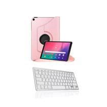 Capa Case Giratória + Teclado Bluetooth Para Tablet Amazon HD10 2021