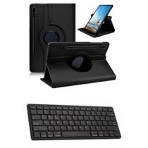 Capa Case Giratória + Teclado Bluetooth Tablet Samsung S7 Fe Lte 12.4