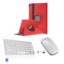 Capa Case Giratória + Teclado E Mouse Bluetooth Tablet S6 Lite 10.4