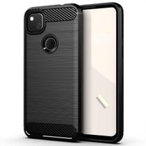 Capa Case Google Pixel 4a 4G (Tela 5.81) Carbon Fiber Anti Impacto