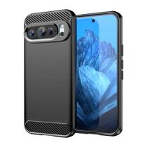 Capa Case Google Pixel 9 (Tela 6.2) Carbon Fiber Anti Impacto