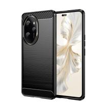 Capa Case Huawei Honor 100 Pro (Tela 6.78) Carbon Fiber Anti Impacto