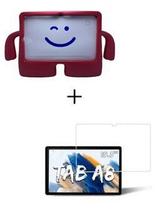 Capa Case Infantil Tablet Galaxy Tab A8 X200 X205 10.5 (2022) + Película de Vidro