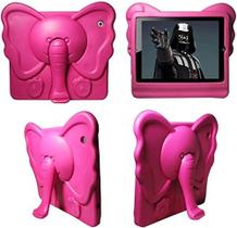 Capa Case Infantil Tablet I PAD 2/3/4 Elefante