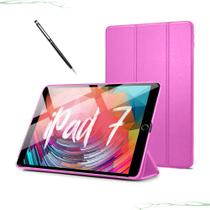 Capa Case iPad 7 10,2' A2197 A2200 A2198 + Caneta Touch