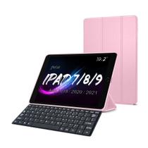 Capa Case iPad 9 ª Geração 10,2 - (2021) com teclado