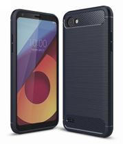 Capa Case LG Q6 / Plus (Tela 5.5) Carbon Fiber Anti Impacto