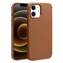 Capa Case Maggsafe Em Coouro Para Iphoone 12 Proo Maxx - Marrom Capa Case Maggsafe Em Coouro Para Iphoone 12 Proo Maxx - Marrom