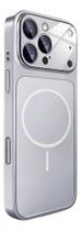 Capa Case Magnética Compatível com iPhone 17 Pro Max Vidro Fosco Proteção Lente Capa Case Magnética Compatível com iPhone 17 Pro Max Vidro Fosco Proteção Lente