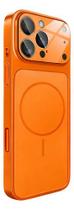 Capa Case Magnética Compatível com iPhone 17 Pro Max Vidro Fosco Proteção Lente