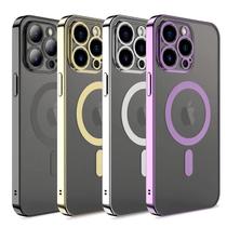 Capa Case Magsafe Compativel Com iPhone 14 Pro + Película Privacidade