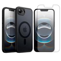 Capa Case Magsafe Fosca Compativel Com iPhone 16e Pelicula Hidrogel
