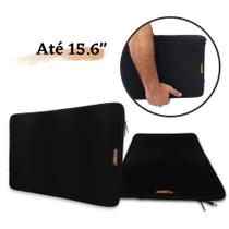 Capa case maleta notebook neoprene ate 15.6" liso compacto