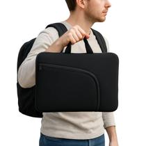 Capa Case Maleta Pasta Notebook Neoprene 15.6/14/13.3/ + Nfe