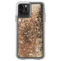 Capa Case-Mate Glitter WATERFALL para iPhone 11 Pro Max Gold Capa Case-Mate Glitter WATERFALL para iPhone 11 Pro Max Gold