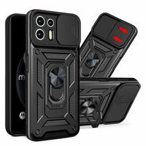 Capa Case Moto Edge 20 Lite - Resistente Queda+Impacto - Preto