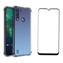 Capa Case Moto G8 Power Lite Xt2055-2 + Pelicula Vidro 3D