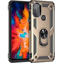 Capa Case Motorola Moto G50 4G (XT2137-1) (Tela 6.5) Dupla Camada Com Stand e Anel