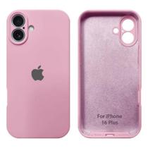 Capa Case NOVO Compatível para iPhone 16 Plus aveludada Premium Silicone