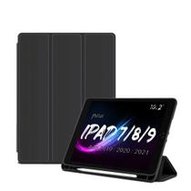 Capa case p/ Apple iPad (9ª geração) 10.2"C/Compart. Pen Menor Preço