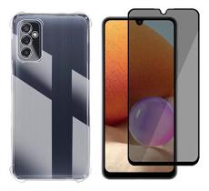 Capa Case Para Galaxy A14 5g + Pelicula Fosca Privacidade 3D