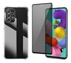 Capa Case Para Galaxy A53 5G + Pelicula Fosca Privacidade Co Capa Case Para Galaxy A53 5G + Pelicula Fosca Privacidade Co