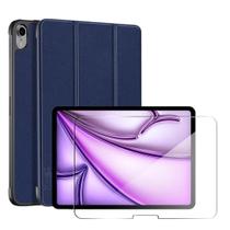 Capa case para iPad Air 11 M2 A2902 + pelicula de vidro Capa case para iPad Air 11 M2 A2902 + pelicula de vidro