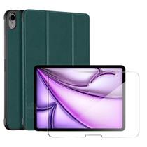 Capa case para iPad Air 11 M2 A2902 + pelicula de vidro