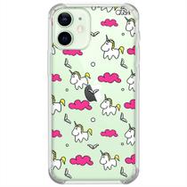 Capa case para iphone 12 mini (1249) uncórnio 15 - QuarkCase