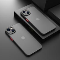 Capa Case Para iPhone 13 Tela 6.1 Fosco Antichoque Rígida - YOACHEY