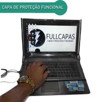 Capa Case Para Notebook dell Tela 14 com Protetor de Teclado Antipoeira Impermeável - Capas de Luxo