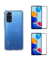 Capa Case Para Redmi Note 11s + Kit 2 Películas 3D Vidro Temperado Capa Case Para Redmi Note 11s + Kit 2 Películas 3D Vidro Temperado