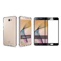 Capa Case Para Samsung Galaxy J7 Prime + Película Vidro 3d - NoBrand