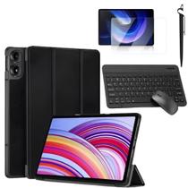 Capa Case Para Xiaomi Redmi Pad Pro 12.1 Com Teclado e Mouse + Pelicula + Caneta