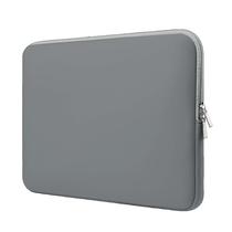 Capa Case Pasta Maleta Compatível Com Macbook e Notebook 14 14.1 Polegadas - Cinza Claro