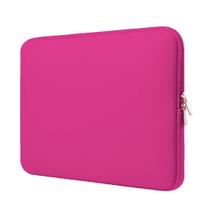 Capa Case Pasta Maleta Para Notebook de Neoprene 12 12.1 Polegadas Rosa Pink