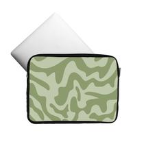 Capa Case Pasta Notebook Ate 13.3 Polegadas Moderno Verde