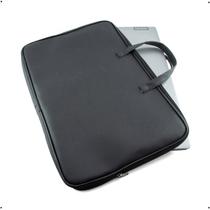 Capa Case Pasta Preta De Couro Para Notebook Maleta Material Premium Reforçada 14.1/15.6/17.3 Polegadas Capa Case Pasta Preta De Couro Para Notebook Maleta Material Premium Reforçada 14.1/15.6/17.3 Polegadas