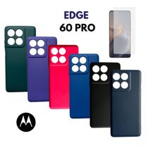 Capa Case + Pel. Hidrogel Compativel Para Moto Edge 60 Pro