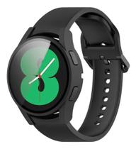 Capa Case Película De Vidro Galaxy Watch4 40mm - Preto Fosco