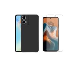 Capa Case + Película Hidrogel Compatível Para Moto G34